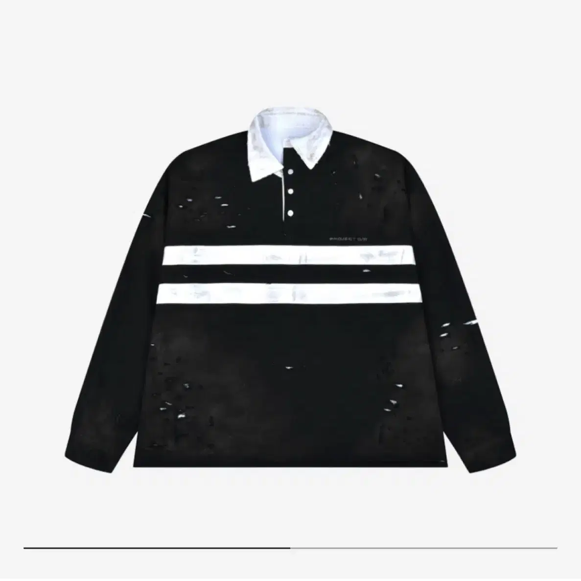 1] The Grail Project Polo Shirt Black #그레일즈폴로,#프로젝트gr