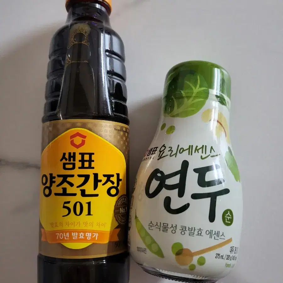 양조간장 501 500ml 요리에센스 연두 320g 일괄