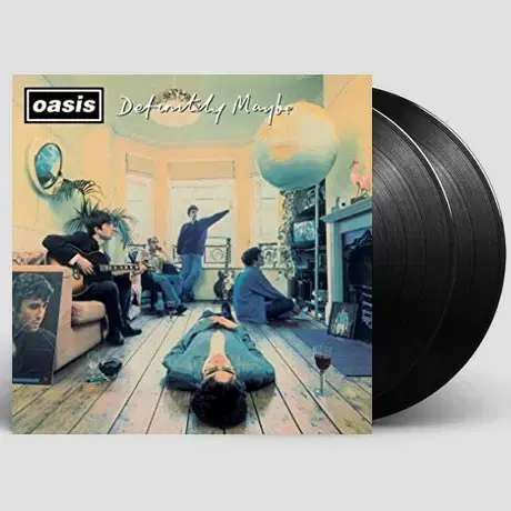 오아시스 1집 Definitely Maybe LP