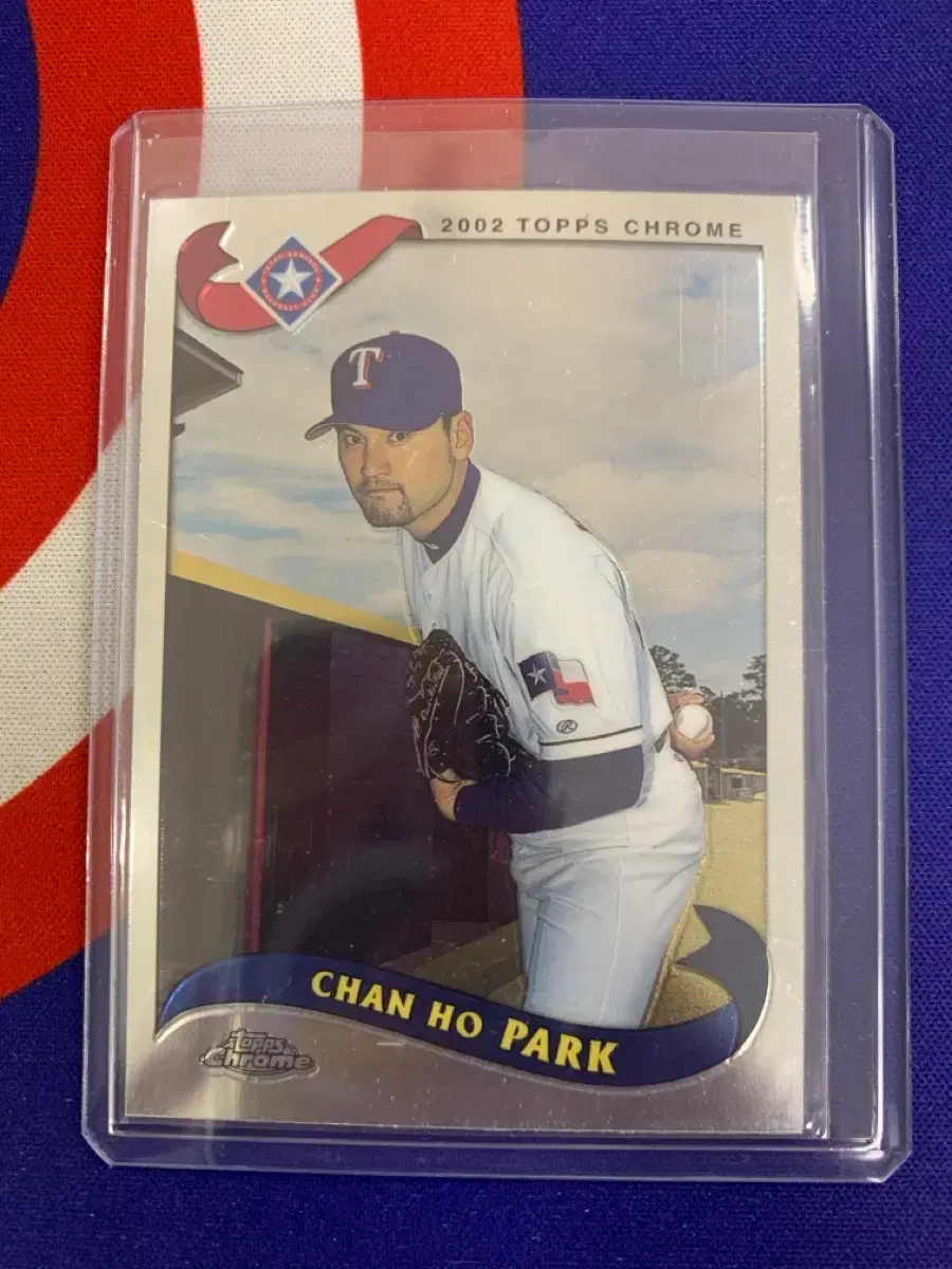 2002 Topps Chrome 탑스 크롬 박찬호 카드