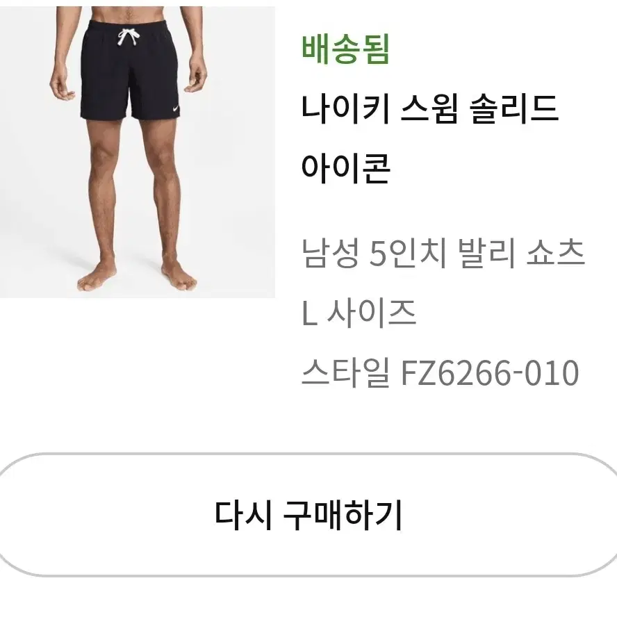 나이키 수영 팬츠 및 상의 판매