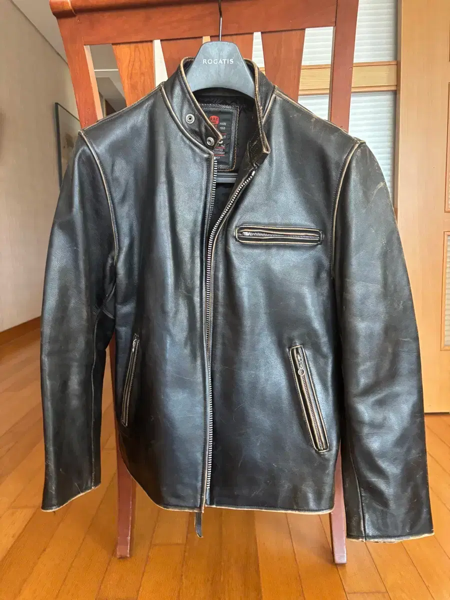 Vintage R.B.C. Roadmaster Cowhide Rider Jacket L size