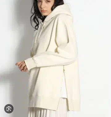 새상품 택 포함 니코앤드 속기모 사이드 지퍼 파카 풀오버