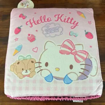 Sanrio 키티시트 쿠션 시트 쿠션 어린이용 리버서블