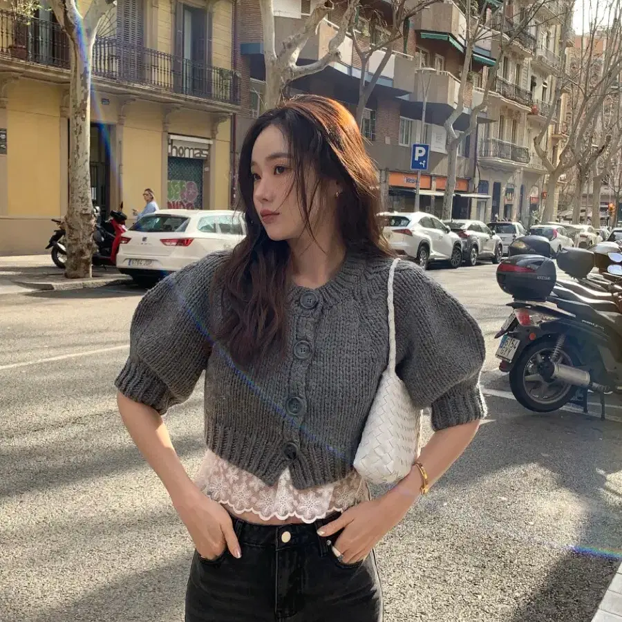 오브제스트 로덴 레이스 뷔스티에