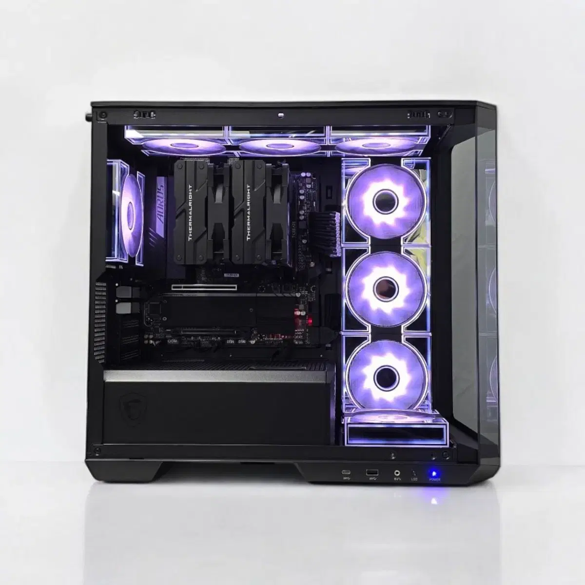 반본체PC) 7800X3D/B650M/DDR5 32G/1000W 조립PC