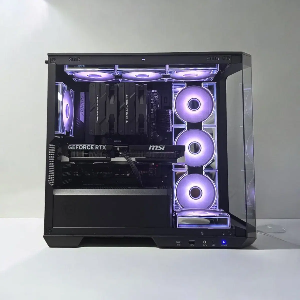 반본체PC) 7800X3D/B650M/DDR5 32G/1000W 조립PC