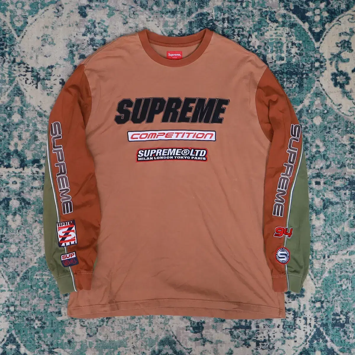 Supreme 슈프림 22SS 컴피티션 롱 슬리브 긴팔 L