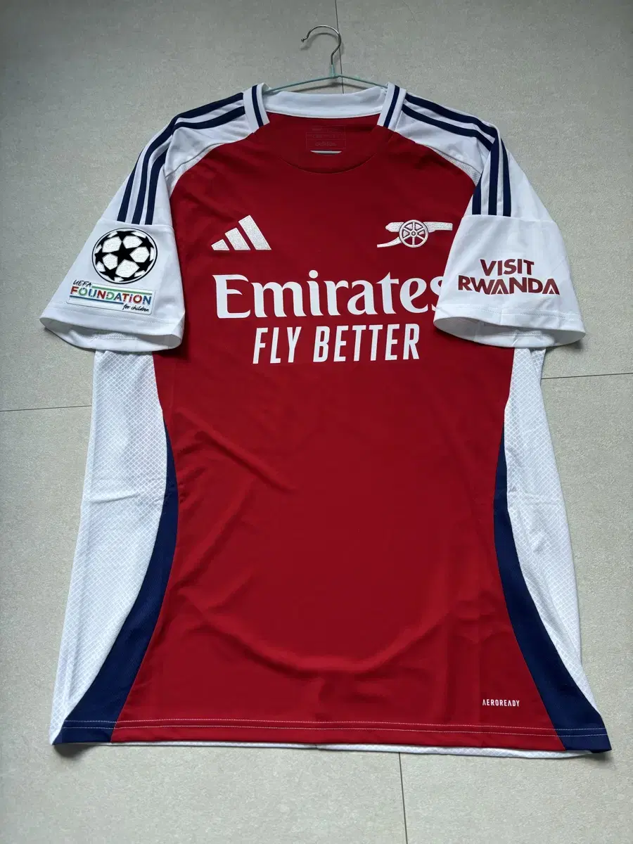 24/25 Arsenal Calcio Pio Shirt with Champions League Marking (Replica)