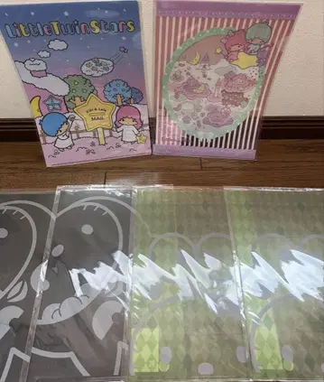 산리오 바츠마루 케로케로케로로피 키티키키라라 클리어 파일 레어