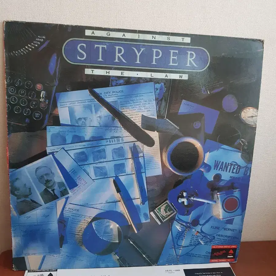 헤비메탈 Stryper 헤비메틀 하드록엘피 바이닐vinyl Rocklp