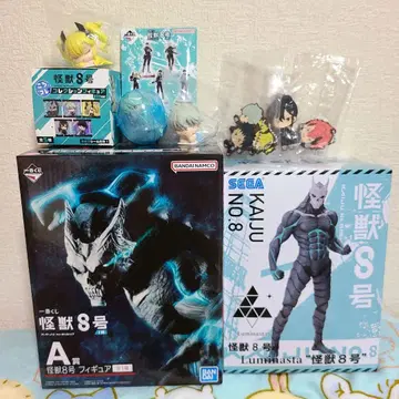 괴수 8호 제일복권 SEGA 피규어 세트