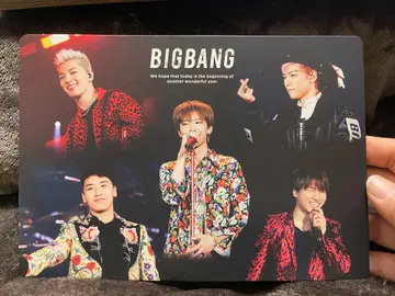BIGBANG VIPJAPAN 한정판 생일카드