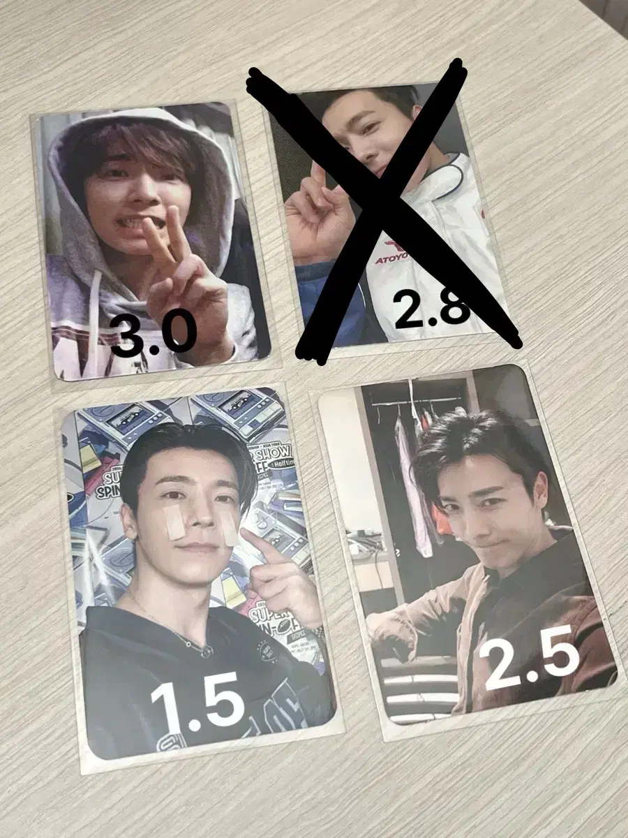 슈퍼주니어 동해 포토카드