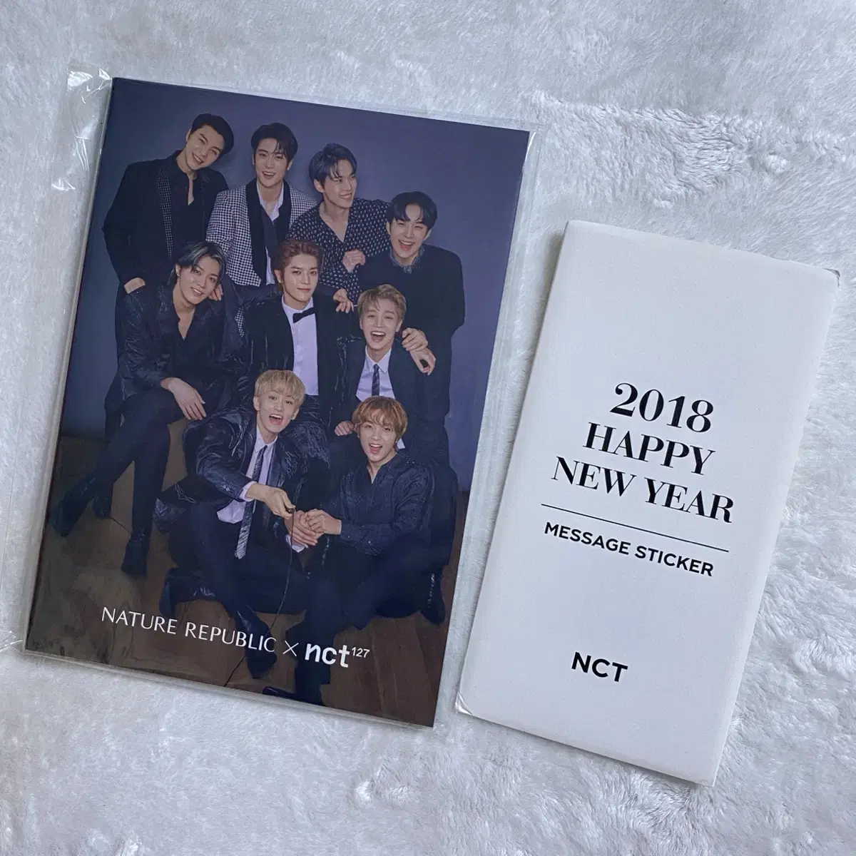 [NCT] 엔시티2018 손글씨스티커 + 127 네이처엽서북 일괄 양도