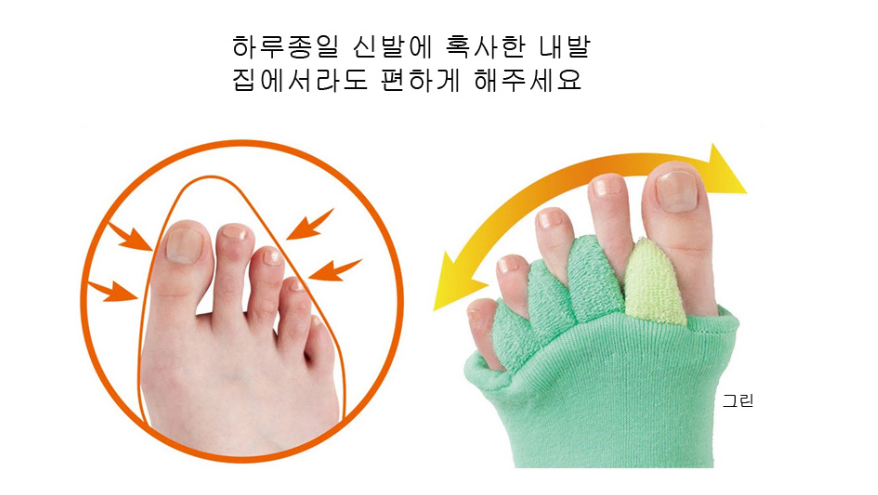 1+1 요가 필라테스 하이힐 구두 발가락스트레칭양말세트