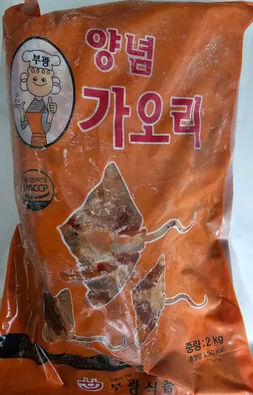 냉동 양념 가오리