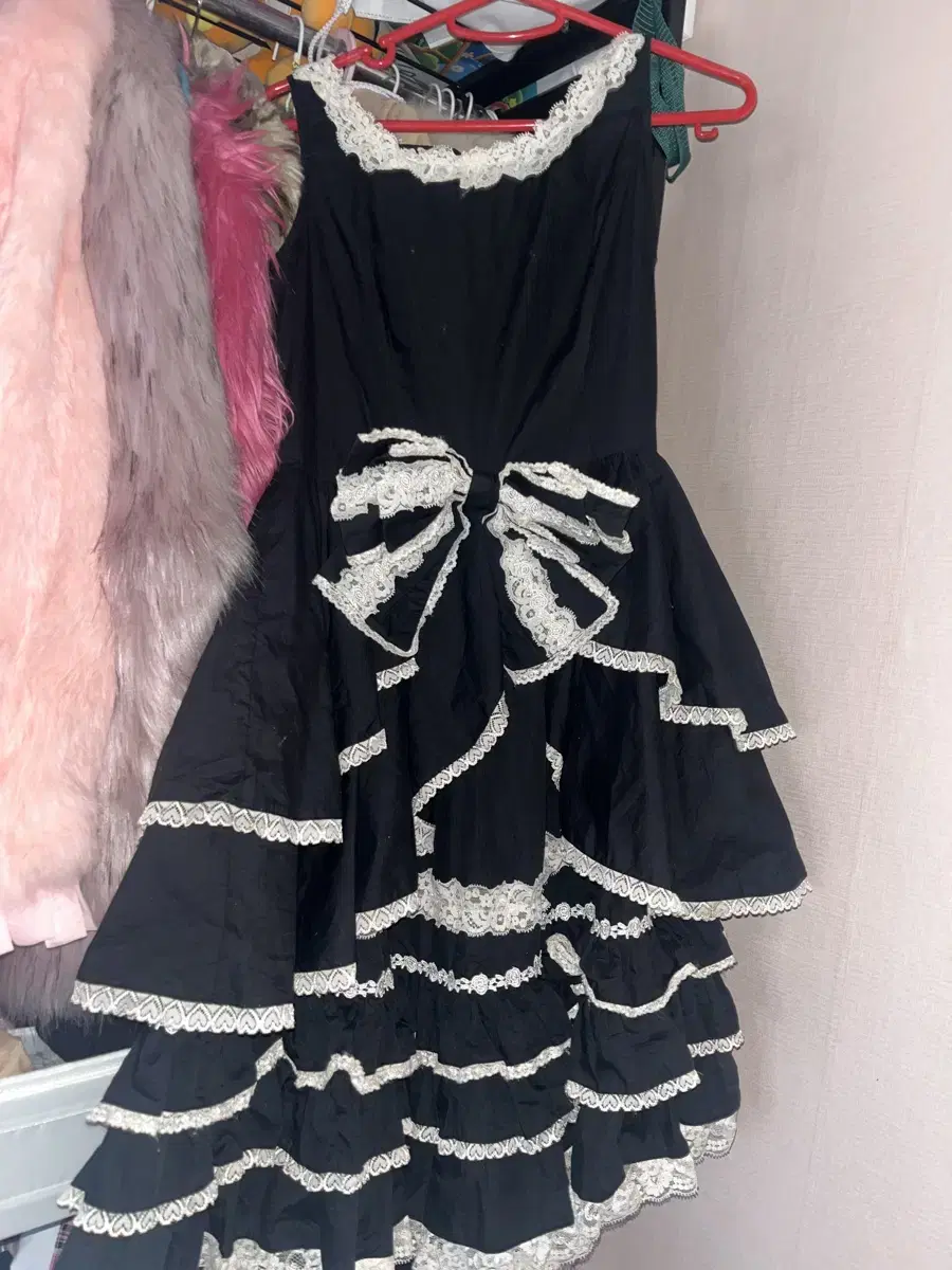 Vintage Bodyline BODYLINE Jumpsca ONEPIECE Dress Lolita Black