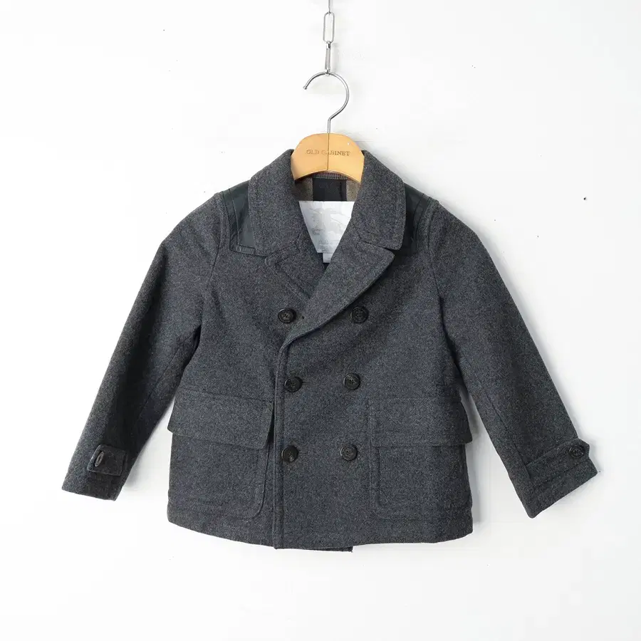 98/Burberry Kids Wool Cashmere Coat