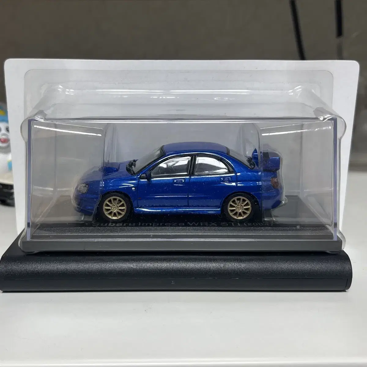 1:43 스바루 임프레자 WRX STI 2004 블루 다이캐스트