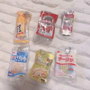 나토리 안주 미니어처 참 5종 가챠 피규어