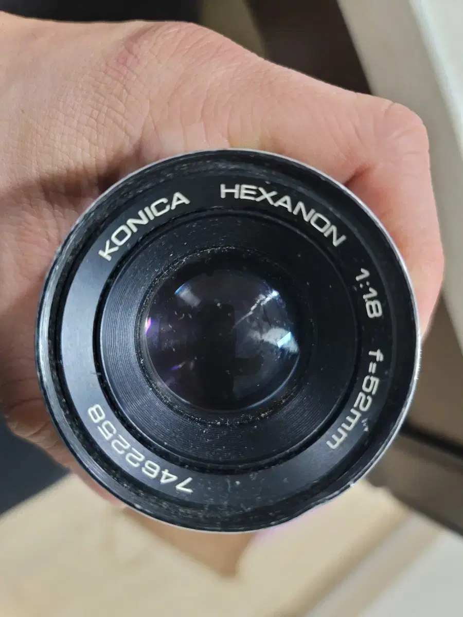 konica hexanon 1:1.8 f=52mm