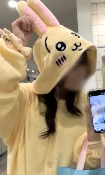 치이카와 (먼작귀) 토끼 인형옷