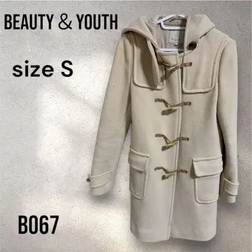 BEAUTY&YOURH 후드 부착형 코트 S