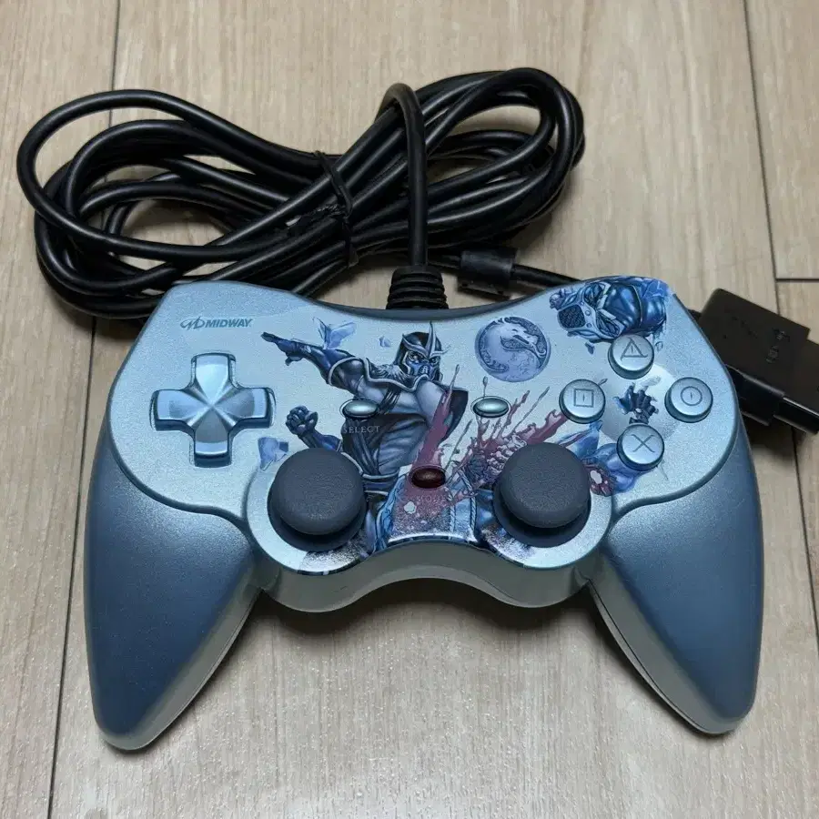 PS2 모탈 컴뱃 서브 제로 스콜피온 컨트롤러