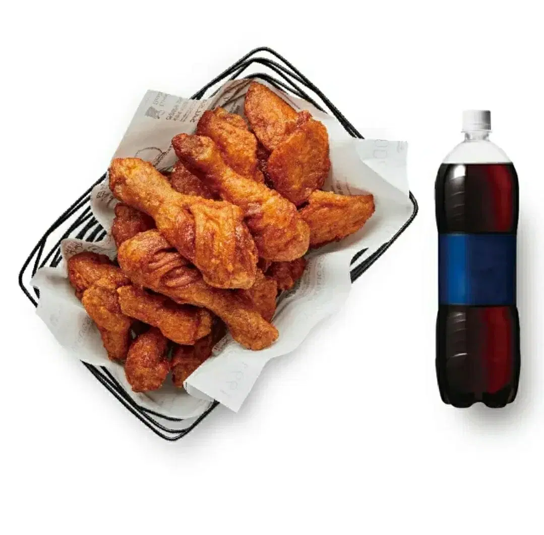 Lightning Fei O) Kyochon Chicken Red Combo .Coke 1.25