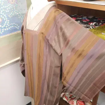 T25 순수 실크 고급 무지 코트 겉옷 일품