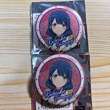 스타릴라 리뷰스타라이트 하나야나기카코 서점 한정판 글리터 캔뱃지 2개