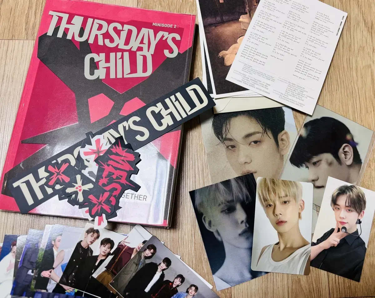 투바투 THURSDAYS CHILD(굿보이 건배드) 앨범, 사진