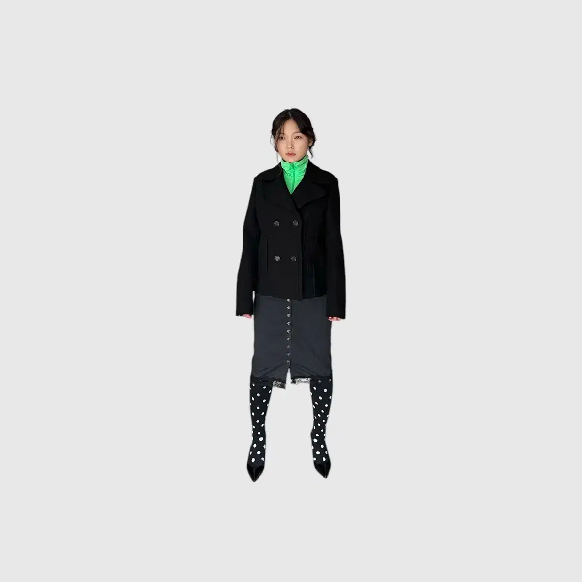 Bottega Veneta pea coat