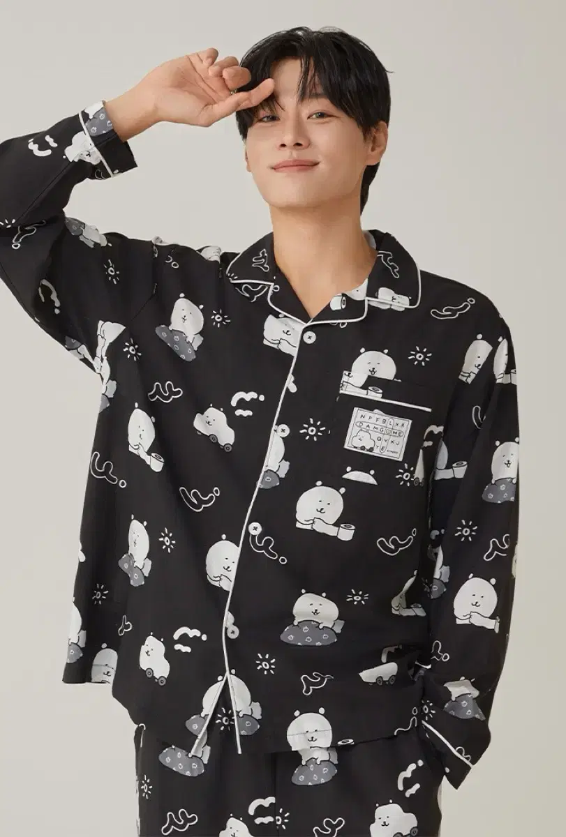 New clothes) SPAO Dambongi Long-sleeved Pajamas (L/XL)