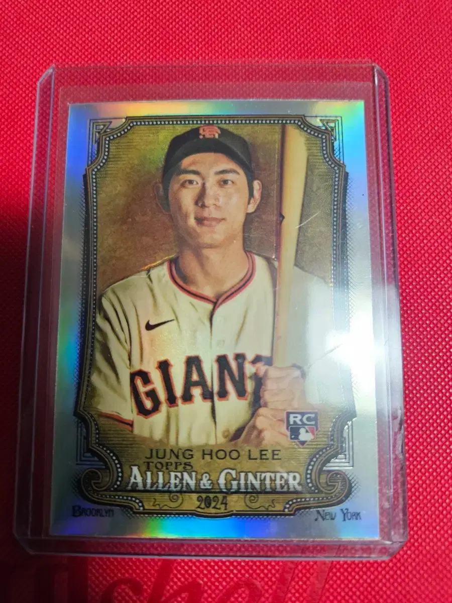 이정후 Topps A&G 리플렉터 루키 카드