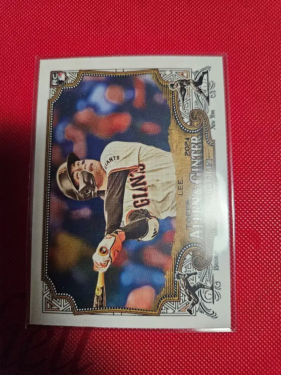 이정후 Topps A&G 액션 베리에이션 루키 카드