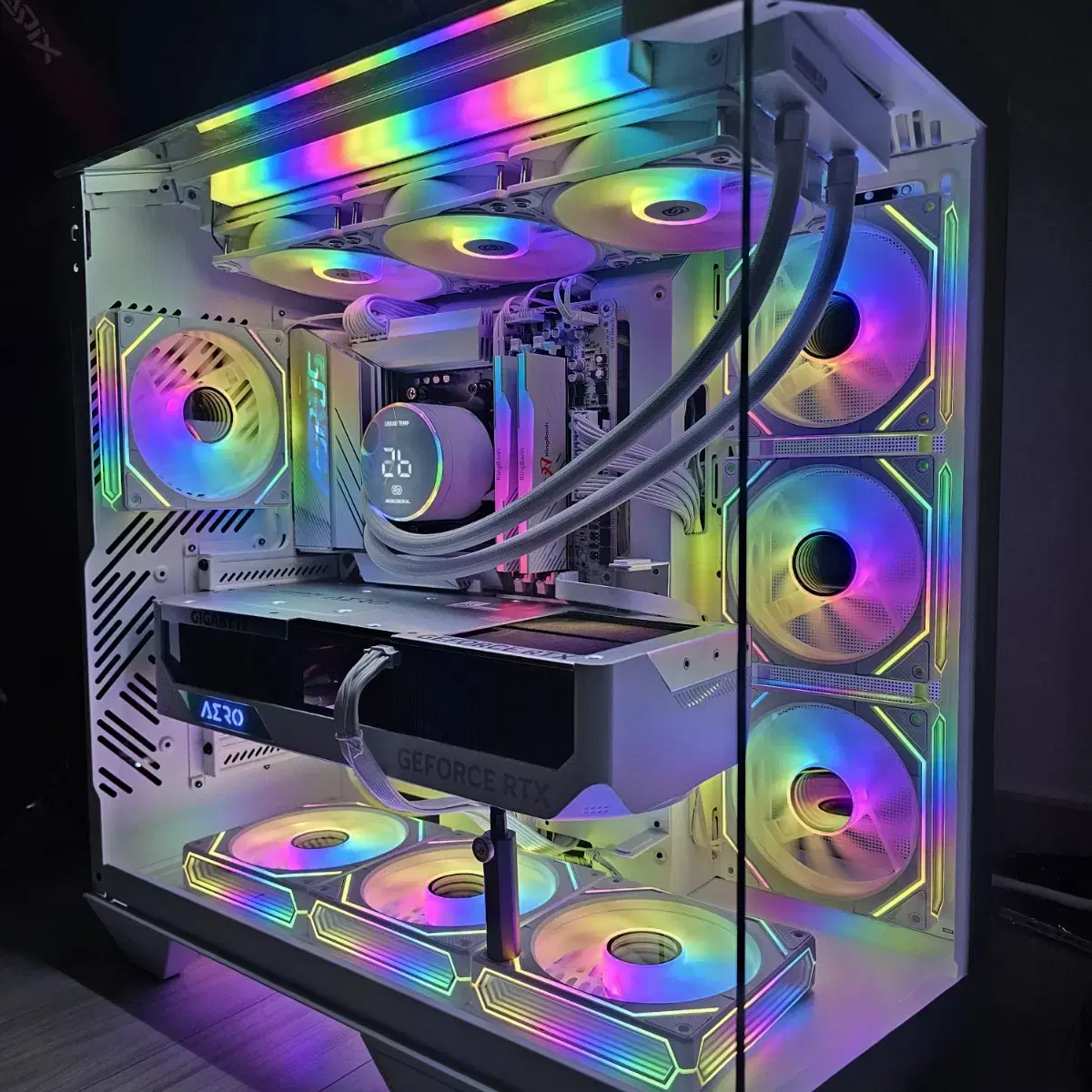 라이젠 9800X3D RTX4090 화이트 감성PC