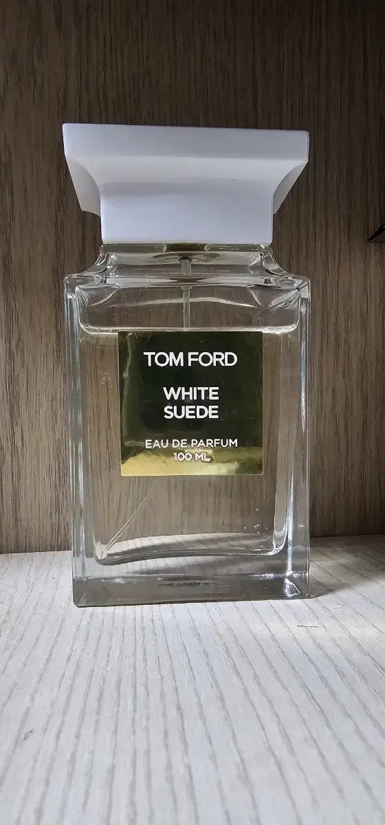 Tom Ford White Suede 100-millimeter