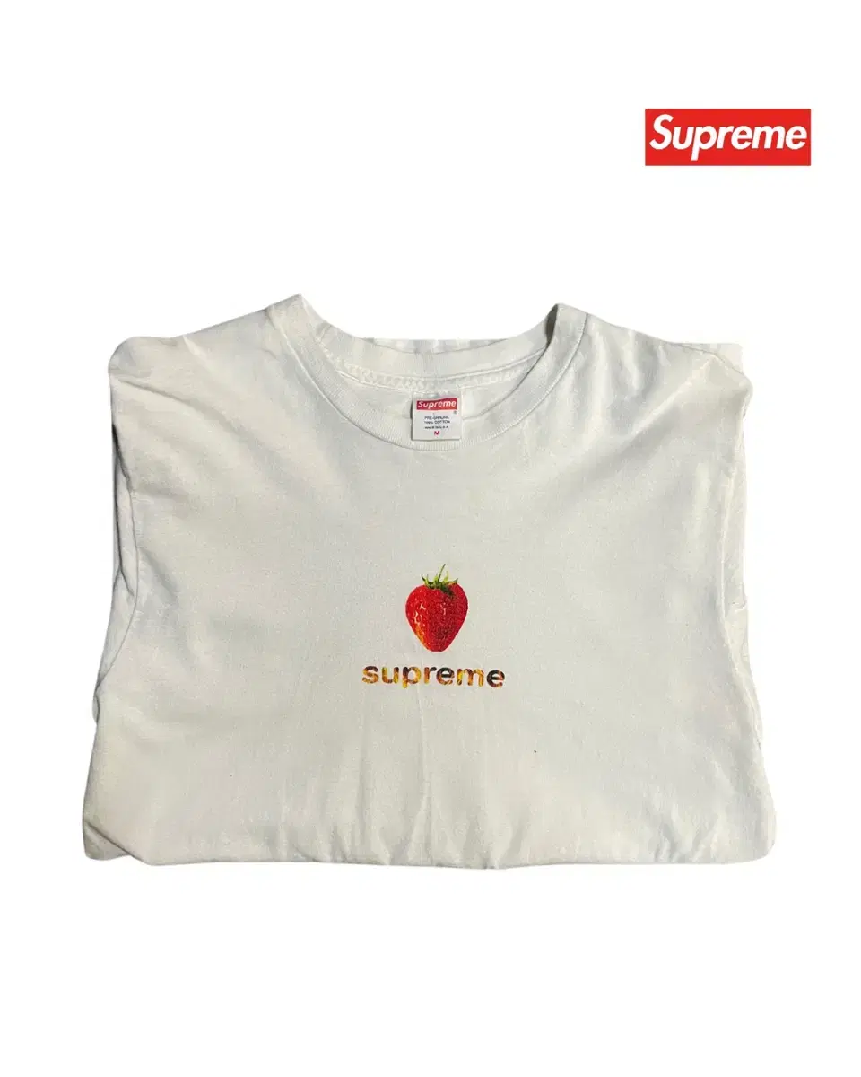 18AW 슈프림 베리 티셔츠 Supreme berry tee