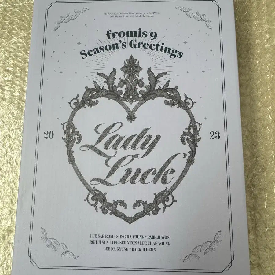 프로미스나인 시즌그리팅 2023 레이디럭 lady luck