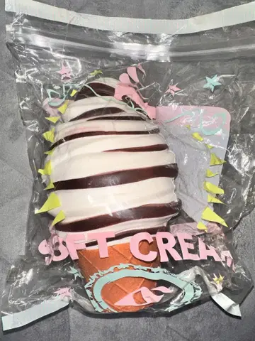소프트 아이스크림 피규어 2종 세트