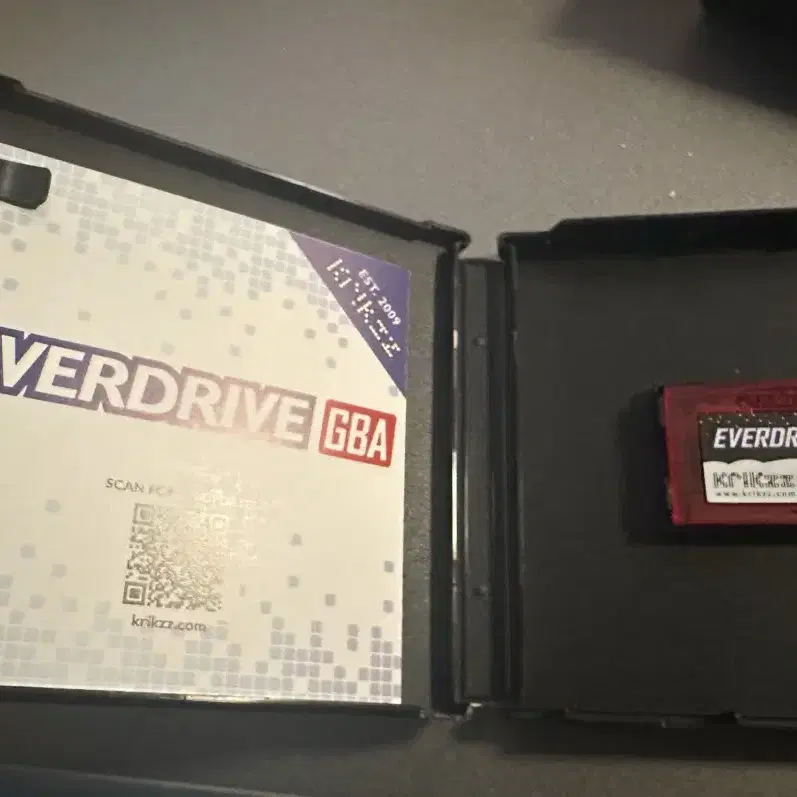 Kirkzz 에버드라이브 everdrive gba mini