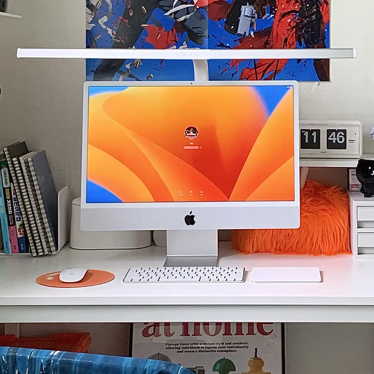 Apple iMac Silver 2021 M1 High-end (+ Magic Trackpad 2)