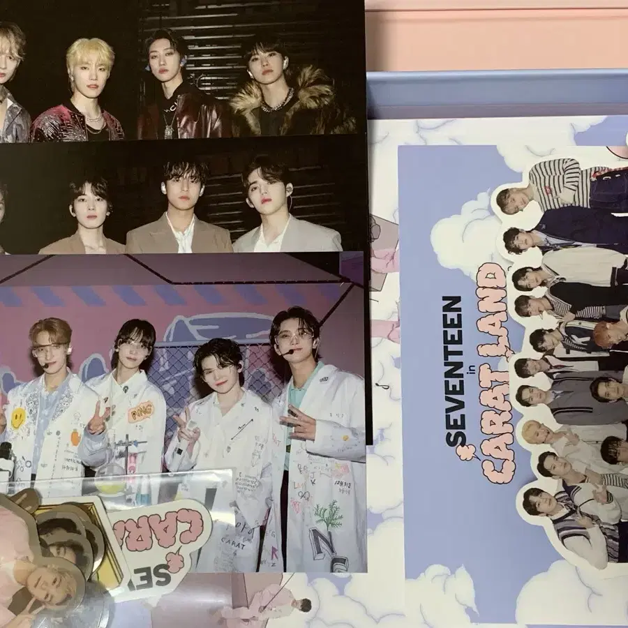 세븐틴 캐럿랜드 2021,2022,2023 메모리북 구성품 일괄 양도