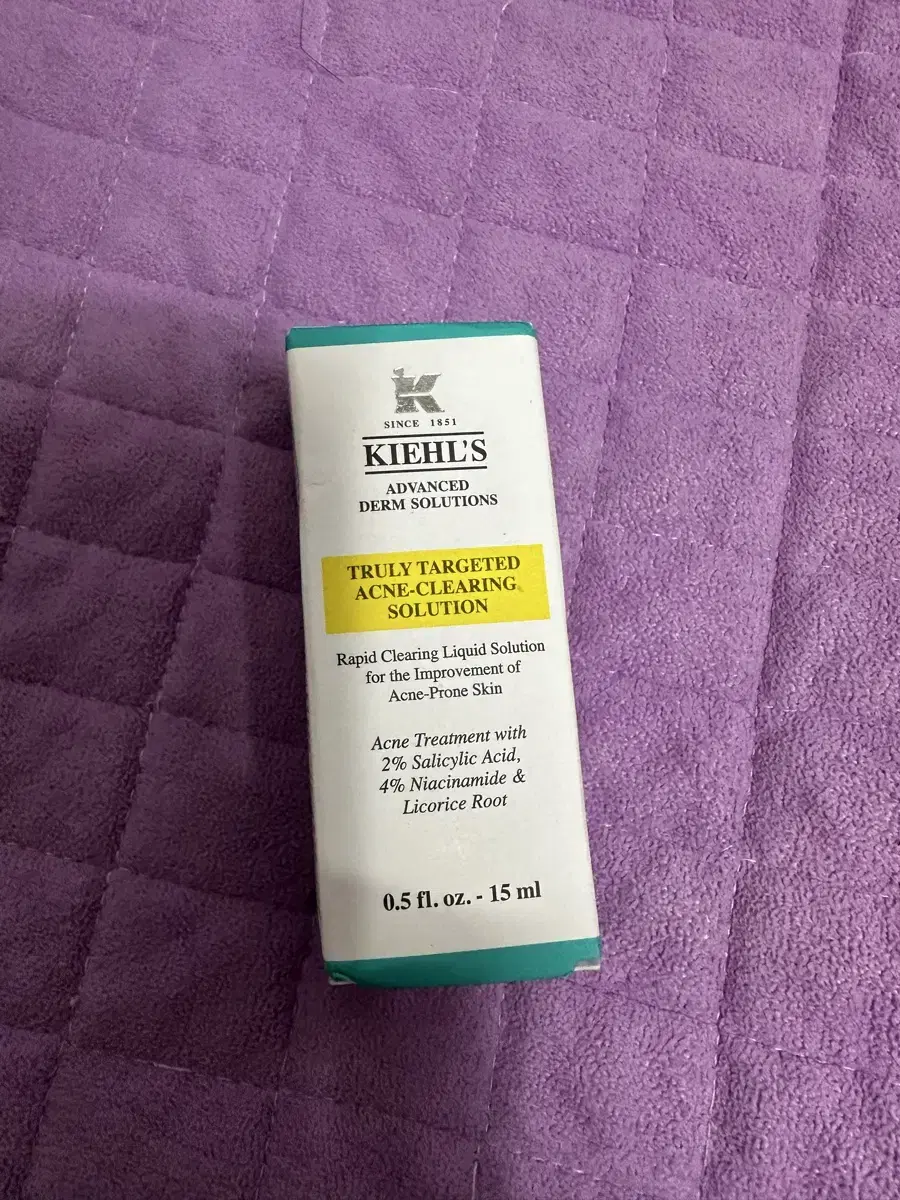 (Price negotiable) Kiehl's Acne Solution 15ml New product for sale.