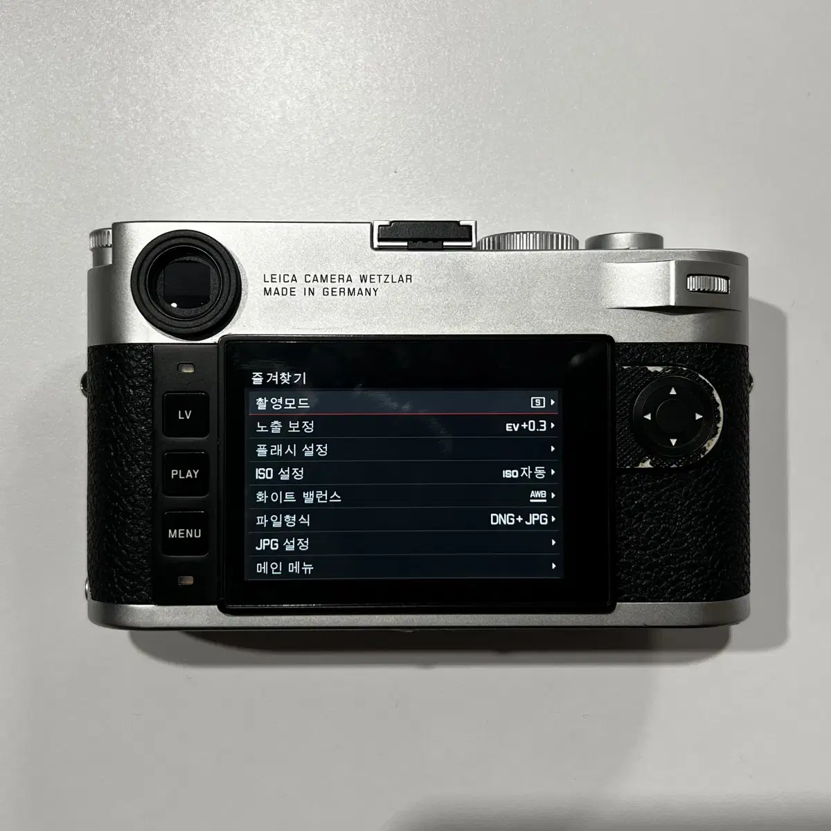 Leica M10 Silver Body (라이카 M10 실버 바디)