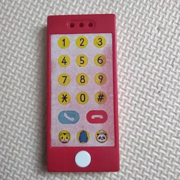 호비(시마지로) 빨간 전화기 모양의 완구