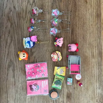 키링 x6 캔 배치 2 소꿉놀이 세트 커비 2 와돌디