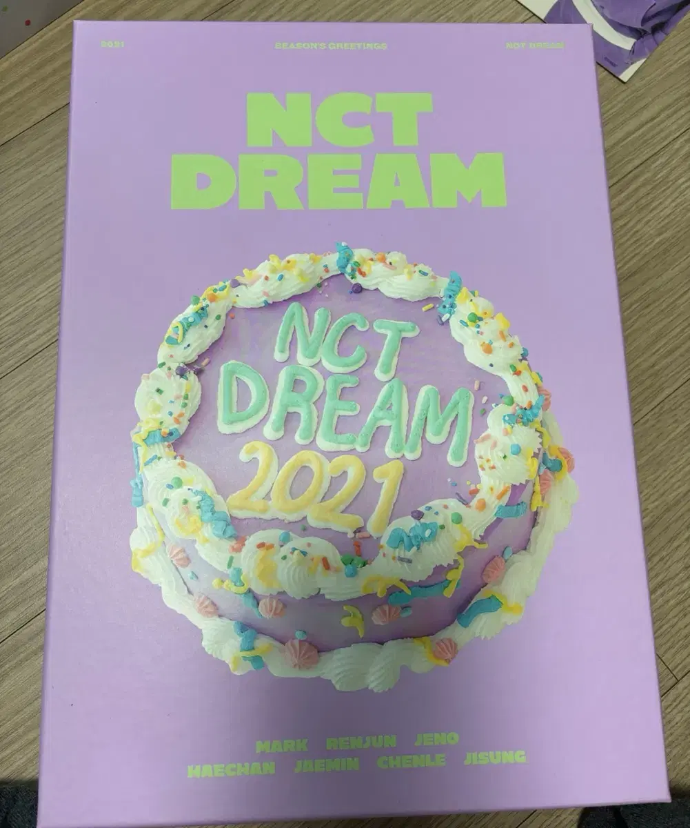 NCT 엔시티 드림 2021 시즌 그리팅 앨범 및 구성품